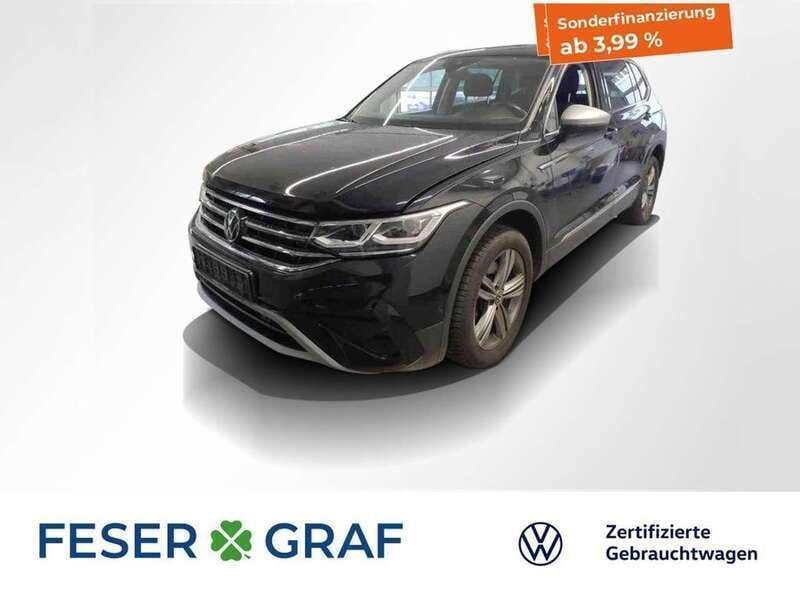 Deep black perleffekt Gebraucht 2022 VW Tiguan Elegance SUV | 33.606 € (Fairer Preis) - Bild 1/2