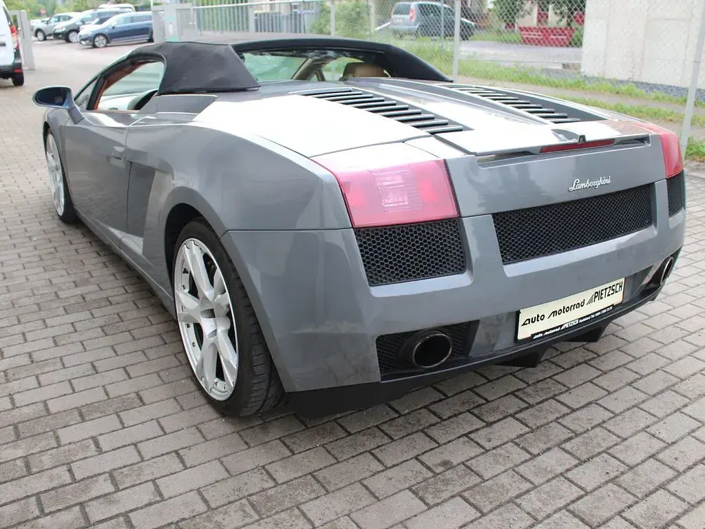 Gebraucht Lamborghini Gallardo 519 PS (381 kW) 2008 Grau Cabrio
