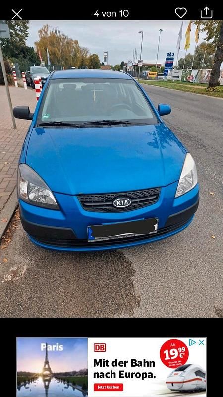 Blau Gebraucht 2006 Kia Rio 2 Kleinwagen | 2.000 € (Fairer Preis) - Bild 1/3
