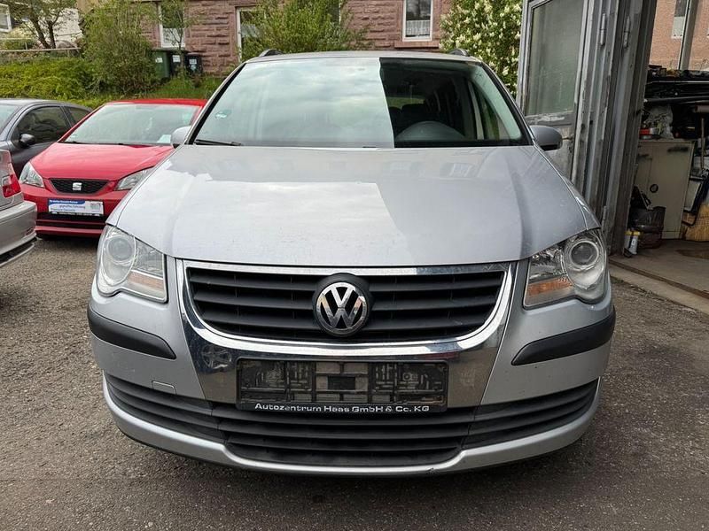 Gebraucht VW Touran Conceptline 105 PS (77 kW) 2008 Silber Van / Kleinbus