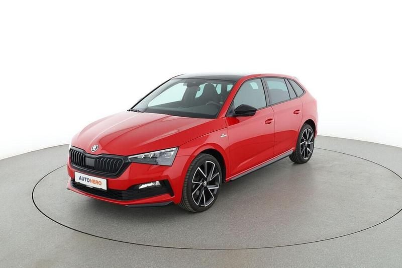 Rot Gebraucht 2021 Skoda Scala Monte Carlo Kleinwagen | 22.350 € (Fairer Preis) - Bild 1/3