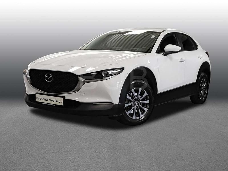 Arctic white (weiß) (weiß) Gebraucht 2021 Mazda CX-30 Basis SUV | 19.444 € (Fairer Preis) - Bild 1/3