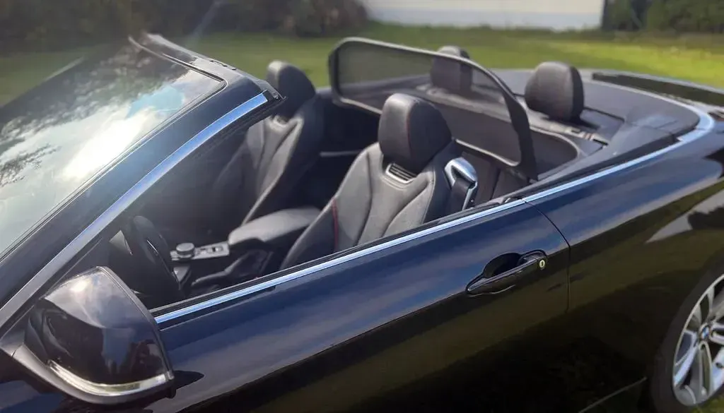 Second-hand BMW 430 Cabriolet Sport Line 252 CP (185 kW) 2017 Negru Cabrio