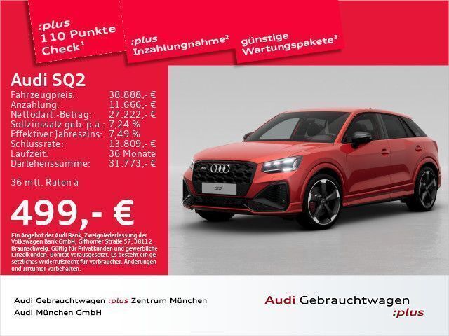 Progressivrot metallic Gebraucht 2024 Audi SQ2 Ambiente SUV | 41.407 € (Guter Preis) - Bild 1/2