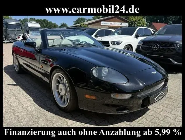 Gebraucht Aston Martin DB7 310 PS (228 kW) 1998 Schwarz Cabrio