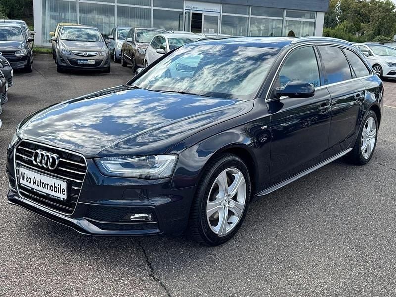 Blau Gebraucht 2012 Audi A4 Ambiente Kombi | 9.899 € (Fairer Preis) - Bild 1/4