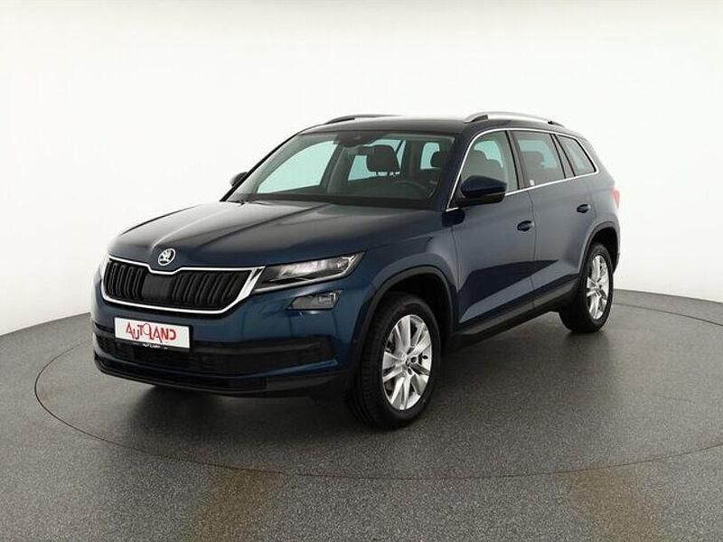 Blau Gebraucht 2018 Skoda Kodiaq Style SUV | 23.990 € (Fairer Preis) - Bild 1/4