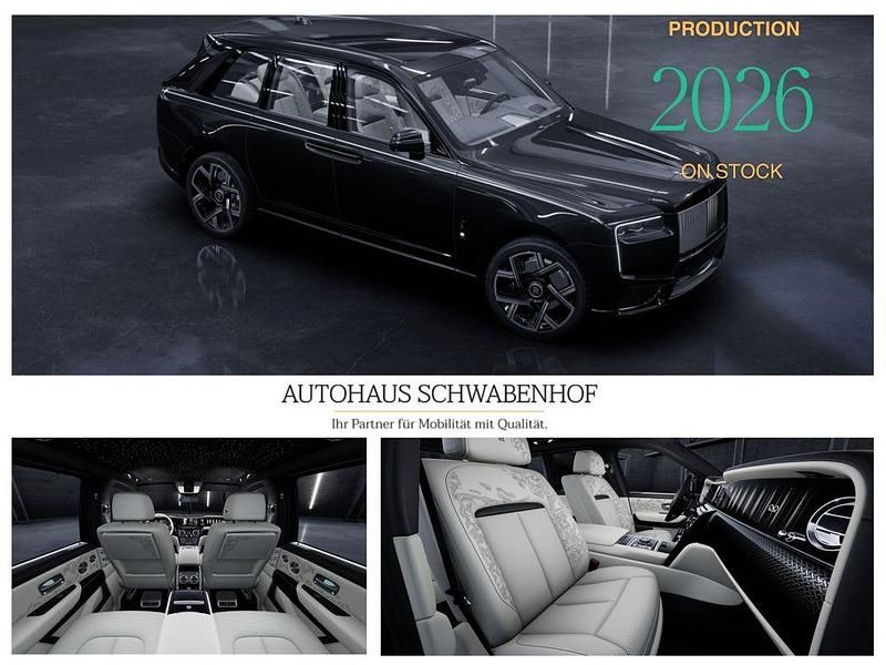 Neu Rolls Royce Cullinan 600 PS (441 kW) 2026 Black diamond SUV