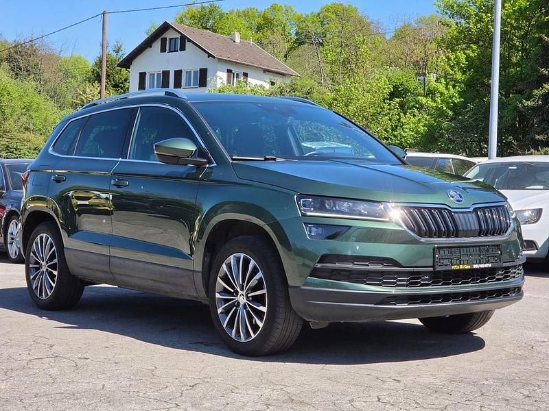 Gebraucht Skoda Karoq Style 150 PS (110 kW) 2021 Grün SUV