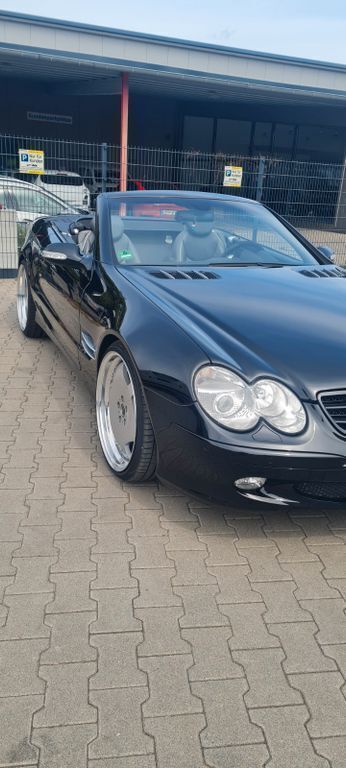 Schwarz Gebraucht 2002 Mercedes SL500 Cabrio | 22.999 € (Fairer Preis) - Bild 1/4