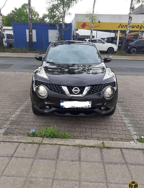 Schwarz Gebraucht 2015 Nissan Juke Acenta SUV | 6.900 € (Superpreis) - Bild 1/4