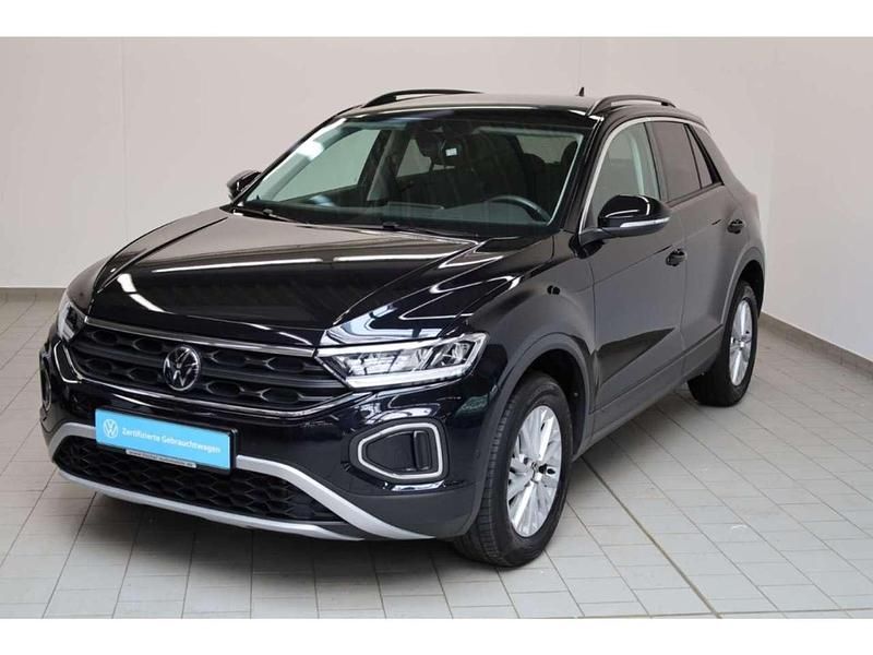 Gebraucht VW T-Roc Life 110 PS (80 kW) 2022 Schwarz SUV