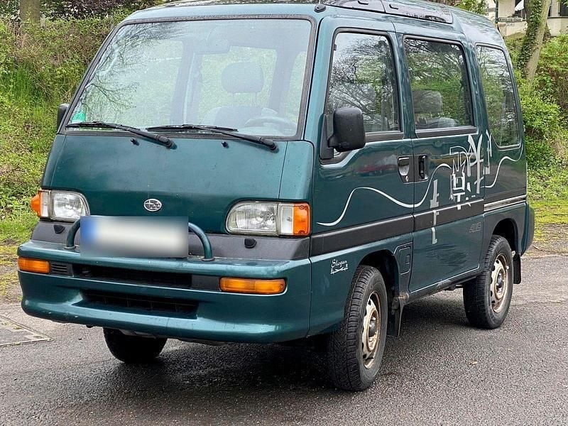 Gebraucht Subaru Libero 54 PS (39 kW) 1995 Grün Van / Kleinbus