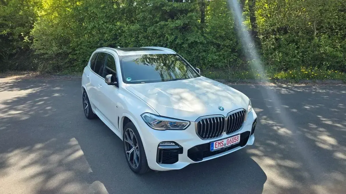Gebraucht BMW X5 M 530 PS (389 kW) 2021 Weiß SUV