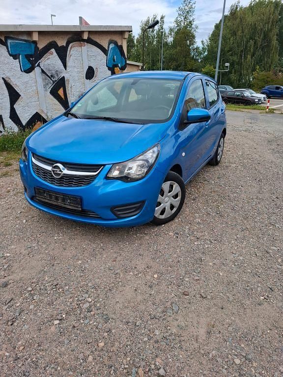 Blau Gebraucht 2017 Opel Karl Edition Kleinwagen | 8.300 € (Fairer Preis) - Bild 1/4