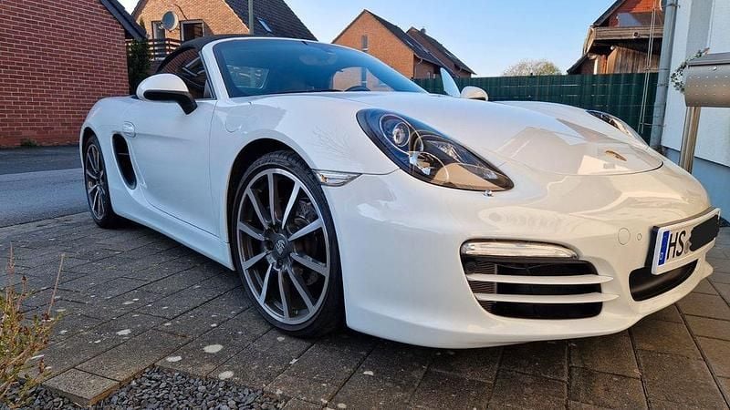 Gebraucht Porsche Boxster 265 PS (194 kW) 2013 Weiß Cabrio
