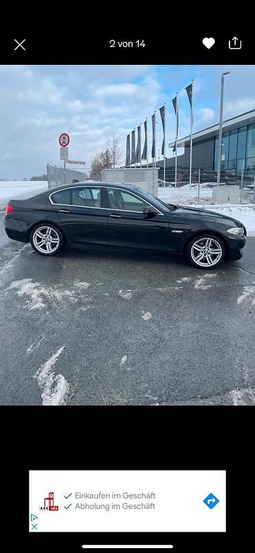 Gebraucht BMW 520 184 PS (135 kW) 2011 Schwarz Limousine