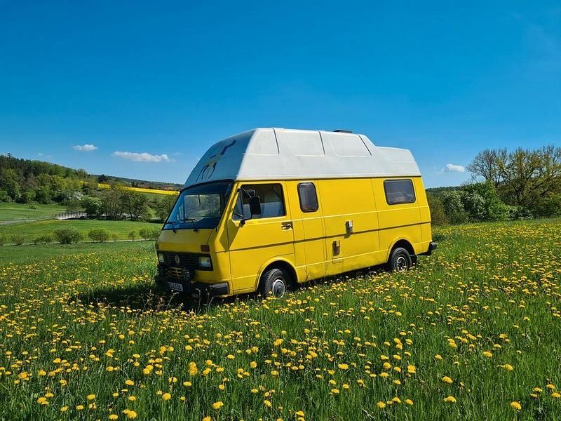Second-hand VW LT 75 CP (55 kW) 1989 Galben Van