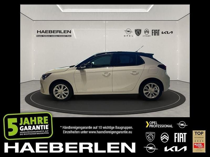 Jade weiss/arktis weiss (metallic) Gebraucht 2022 Opel Corsa Edition Kleinwagen | 10.980 € (Guter Preis) - Bild 1/4