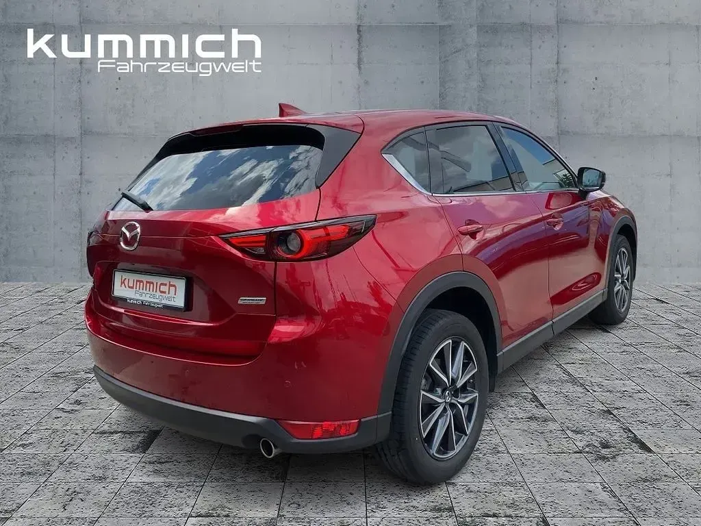 Gebraucht Mazda CX-5 160 PS (117 kW) 2018 Rot SUV