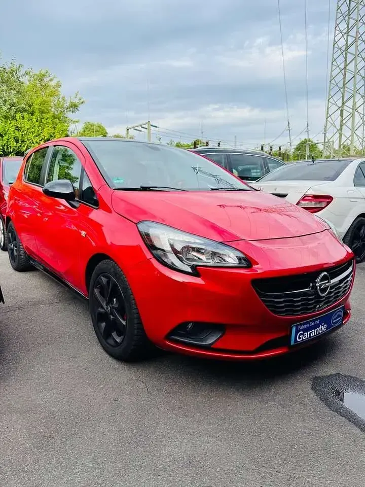 Gebraucht Opel Corsa drive 69 PS (50 kW) 2018 Rot Kleinwagen