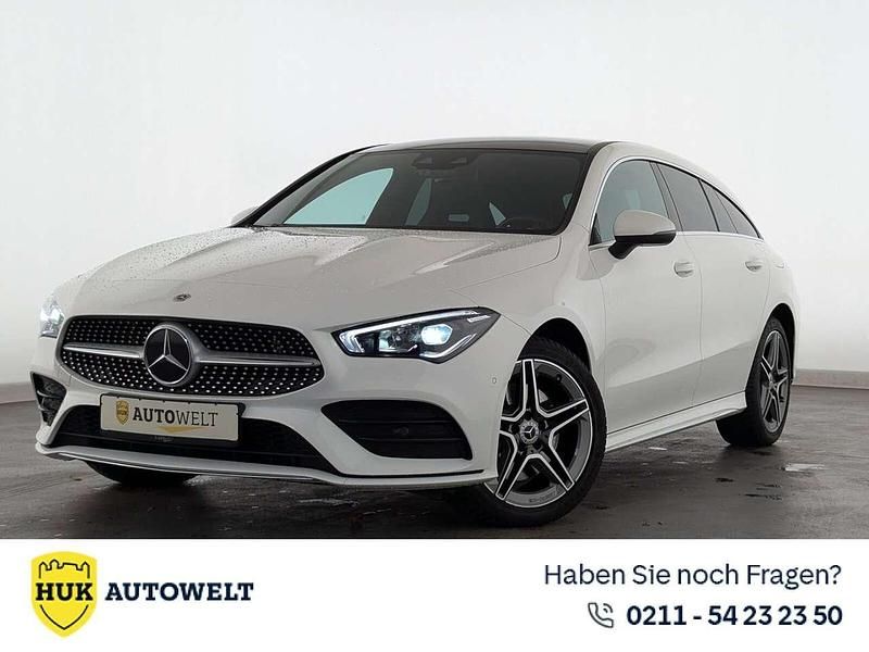 Weiß Gebraucht 2022 Mercedes CLA250e Shooting Brake AMG line Kombi | 29.460 € (Fairer Preis) - Bild 1/3