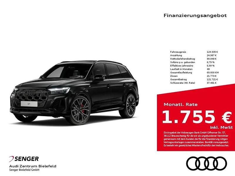 Schwarz Neu 2026 Audi Q7 S-Line SUV | 124.935 € - Bild 1/1