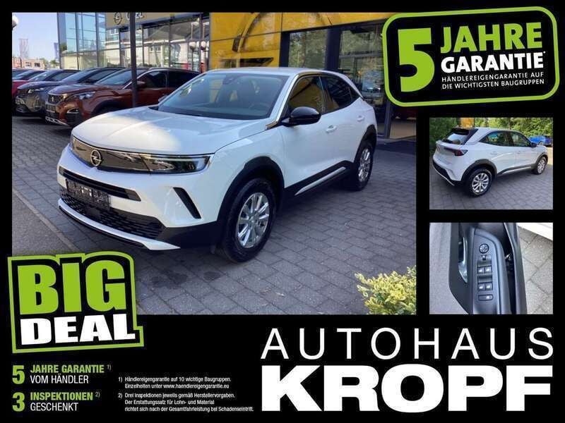 Jade weiss/arktis weiss Gebraucht 2022 Opel Mokka Edition SUV | 15.980 € (Superpreis) - Bild 1/4