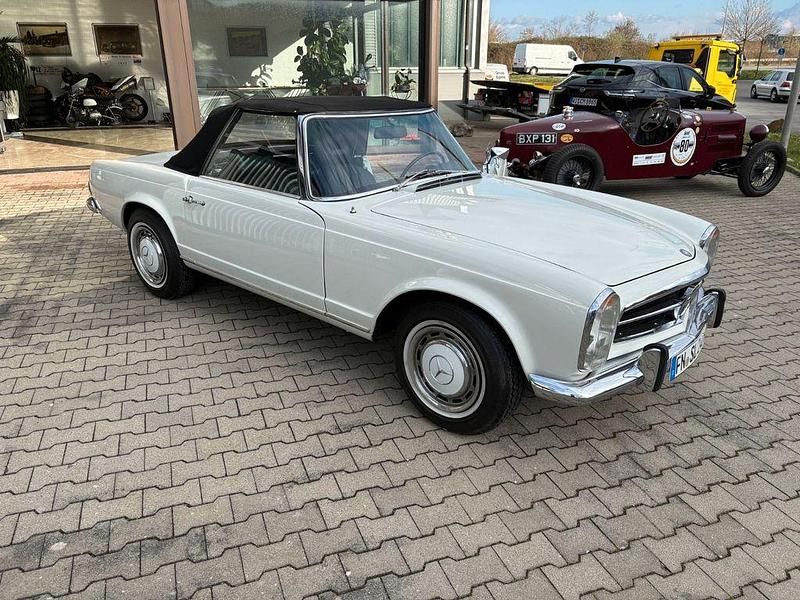Gebraucht Mercedes SL280 170 PS (125 kW) 1970 Weiß Cabrio
