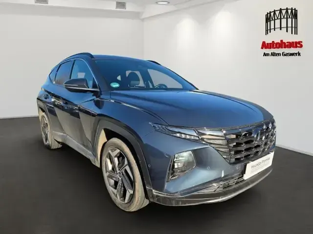 Gebraucht Hyundai Tucson Prime 230 PS (169 kW) 2021 Blau SUV