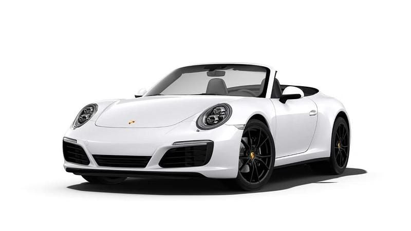Carraraweissmetallic Gebraucht 2017 Porsche 911 Carrera 4 Cabrio | 109.890 € (Fairer Preis) - Bild 1/4