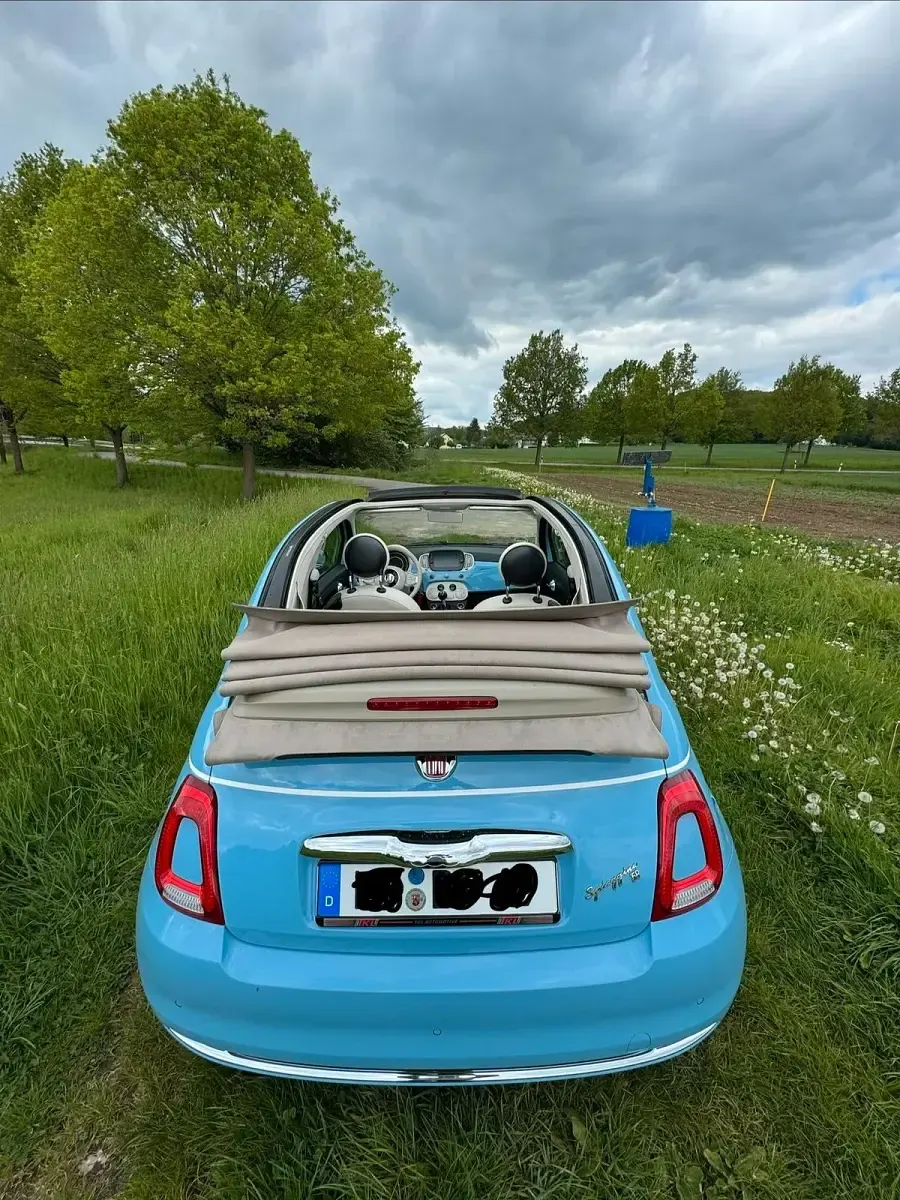 Gebraucht Fiat 500C 69 PS (50 kW) 2019 Blau Cabrio