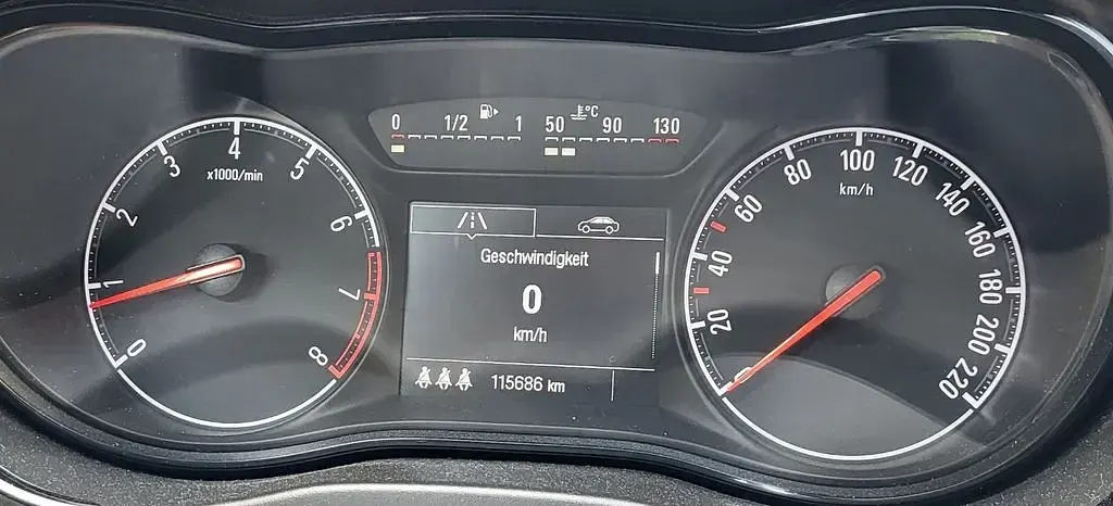 Gebraucht Opel Corsa Active 69 PS (50 kW) 2017 Blau Kleinwagen