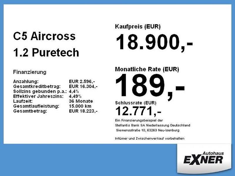 Weiss Gebraucht 2023 Citroën C5 Aircross SUV | 18.900 € (Guter Preis) - Bild 1/1