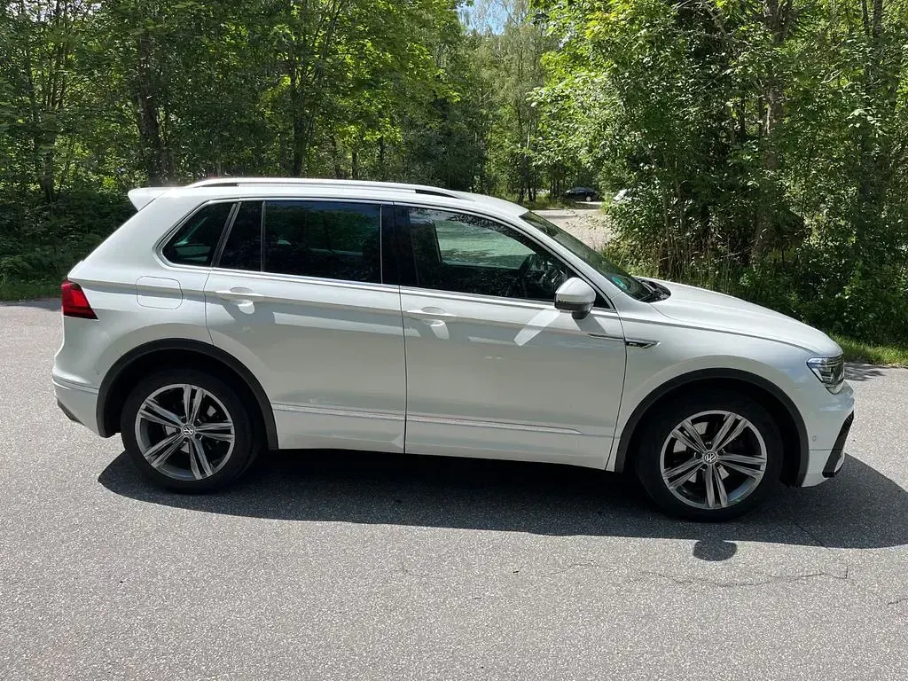 Gebraucht VW Tiguan R-line 239 PS (175 kW) 2018 Weiß SUV