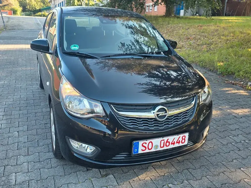 Gebraucht Opel Karl 75 PS (55 kW) 2015 Schwarz Kleinwagen