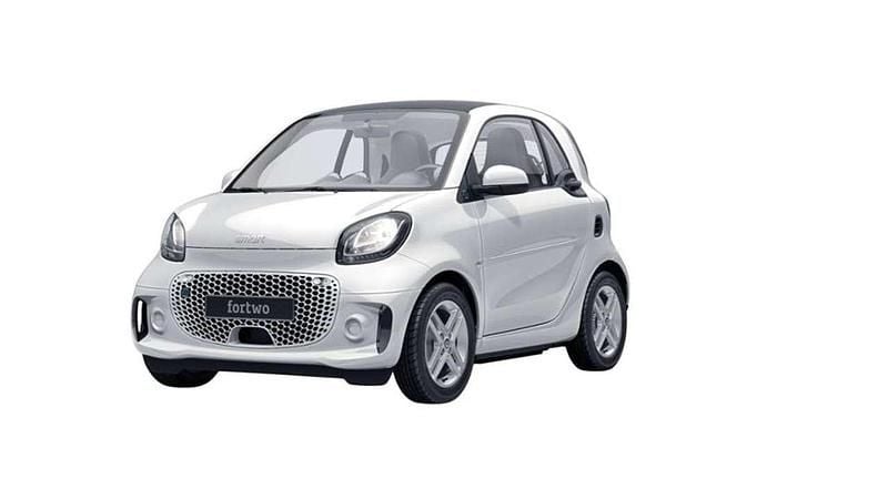 Weiß Gebraucht 2021 Smart ForTwo Electric Drive Coupé | 10.410 € (Guter Preis) - Bild 1/4