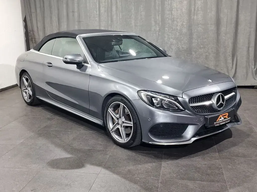 Gebraucht Mercedes C180 AMG line 156 PS (114 kW) 2017 Grau Cabrio