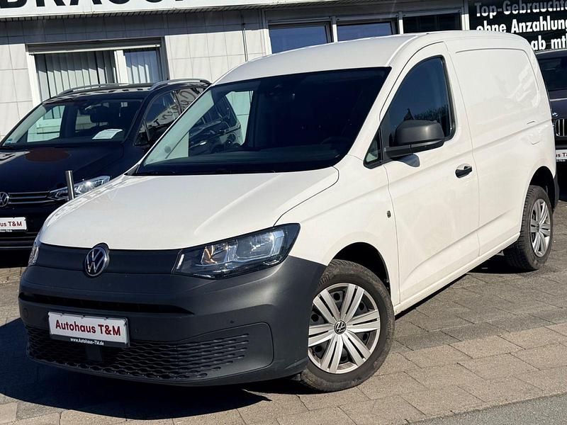 Gebraucht VW Caddy 75 PS (55 kW) 2021 Weiß Van / Kleinbus