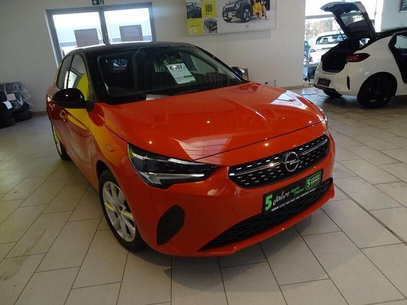 Gebraucht Opel Corsa Elegance 75 PS (55 kW) 2022 Power orange / dach schwarz Kleinwagen