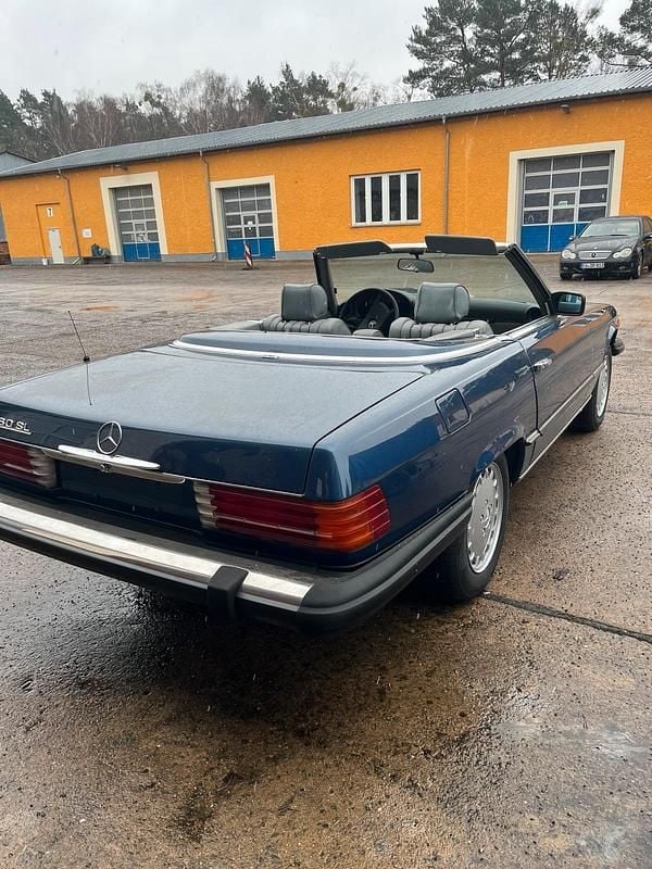 Gebraucht Mercedes SL380 1985 Blau Cabrio