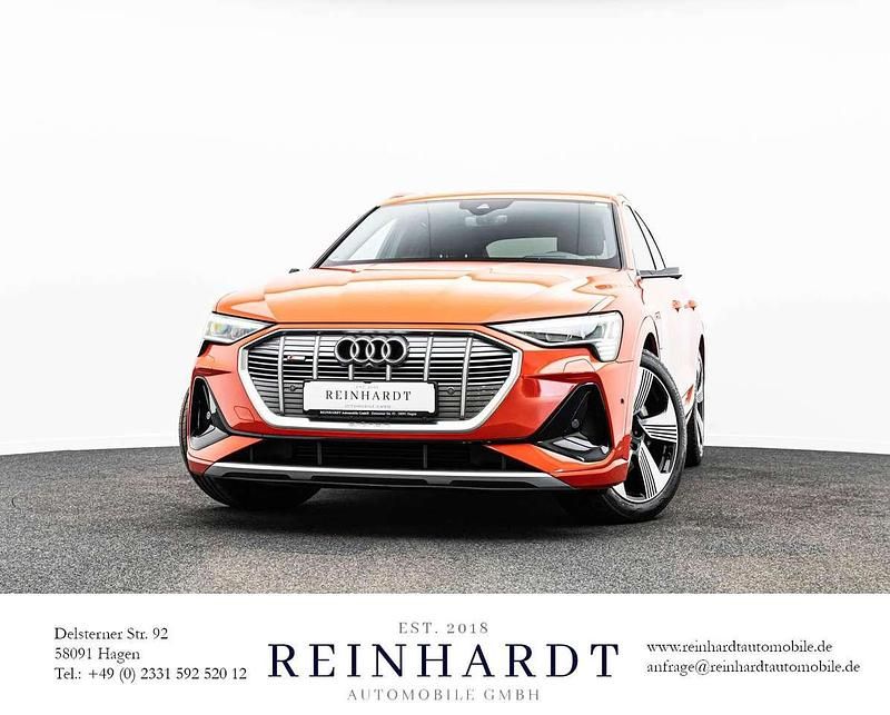 Catalunyarot metallic Gebraucht 2022 Audi e-tron Sportback S-Line SUV | 34.485 € (Guter Preis) - Bild 1/3