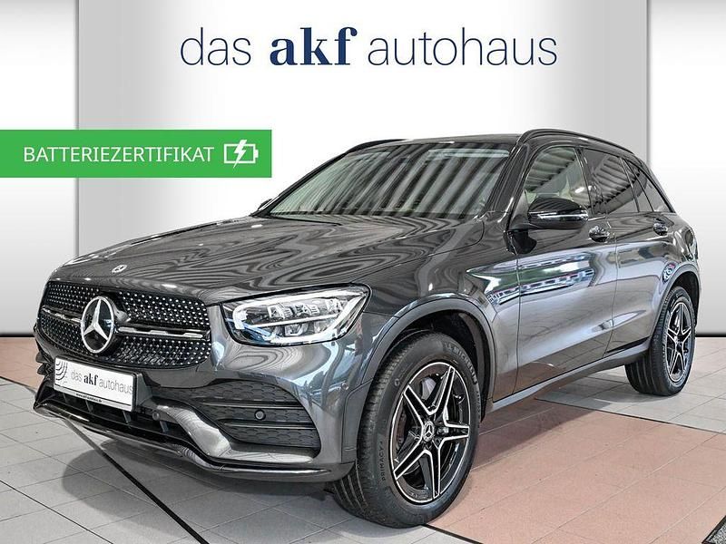 Grafitgrau metalliclack Gebraucht 2022 Mercedes GLC300 AMG line Van / Kleinbus | 36.950 € - Bild 1/4