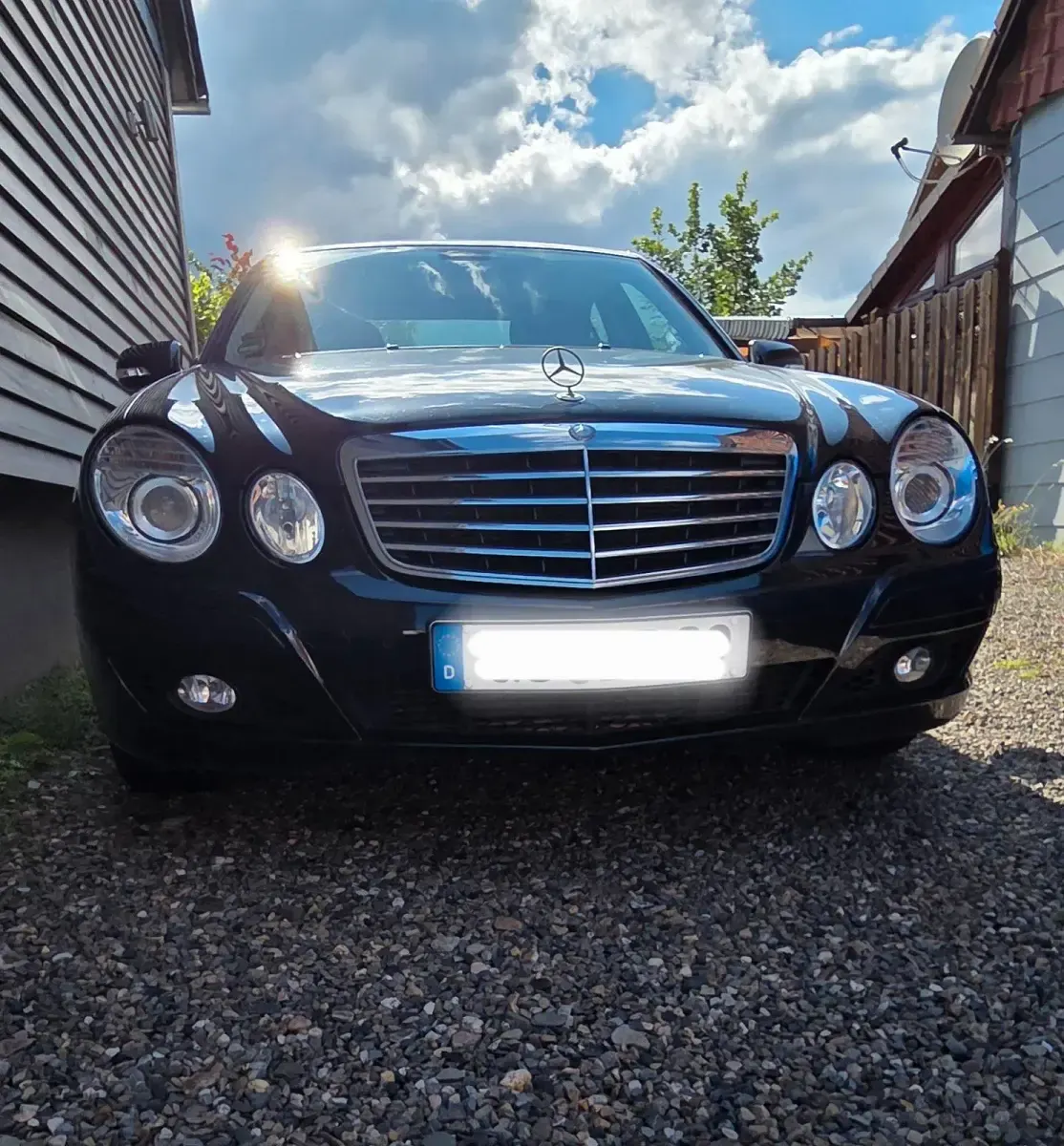 Gebraucht Mercedes E200 184 PS (135 kW) 2007 Schwarz Limousine