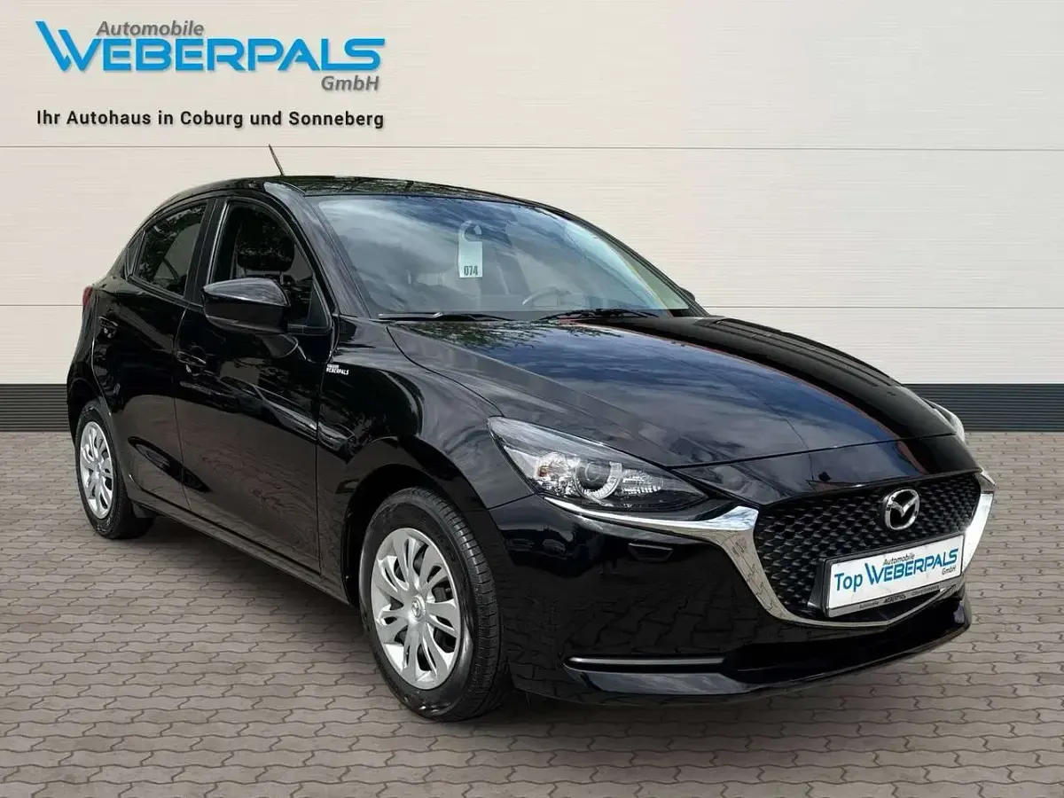 Gebraucht Mazda 2 Ad'Vantage 90 PS (66 kW) 2021 Jet black Kleinwagen