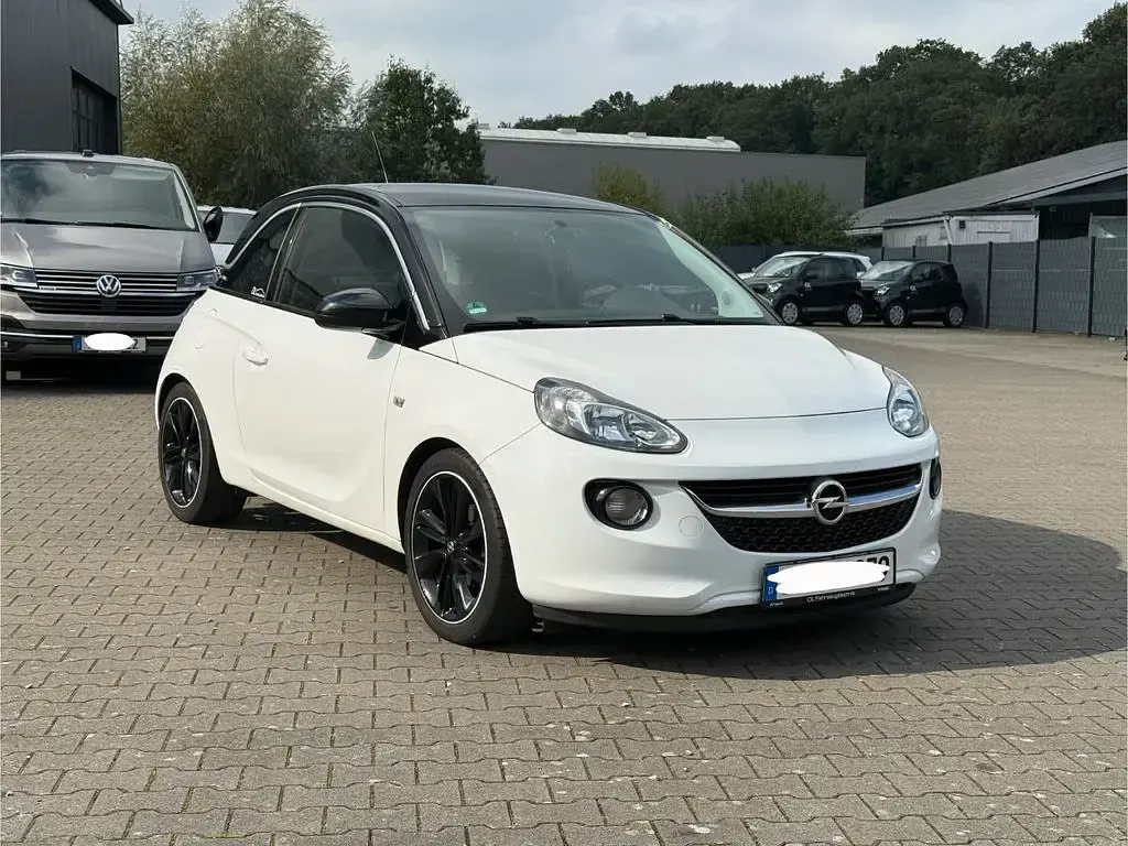 Gebraucht Opel Adam Slam 87 PS (63 kW) 2014 Weiß Kleinwagen