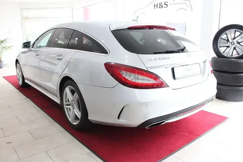 Gebraucht Mercedes CLS350 Sport 258 PS (189 kW) 2018 Iridiumsilber  lack Kombi