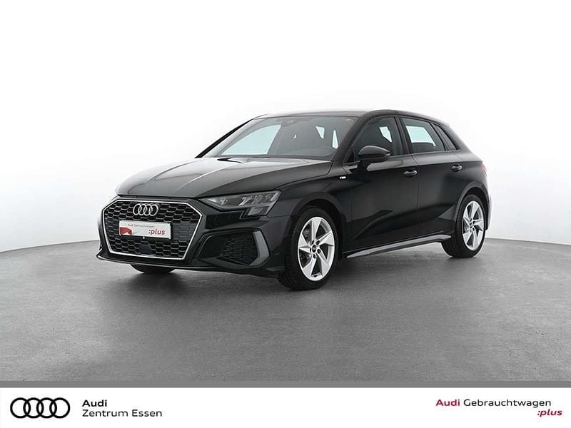 Gebraucht Audi A3 S-Line 110 PS (80 kW) 2023 Schwarz Limousine