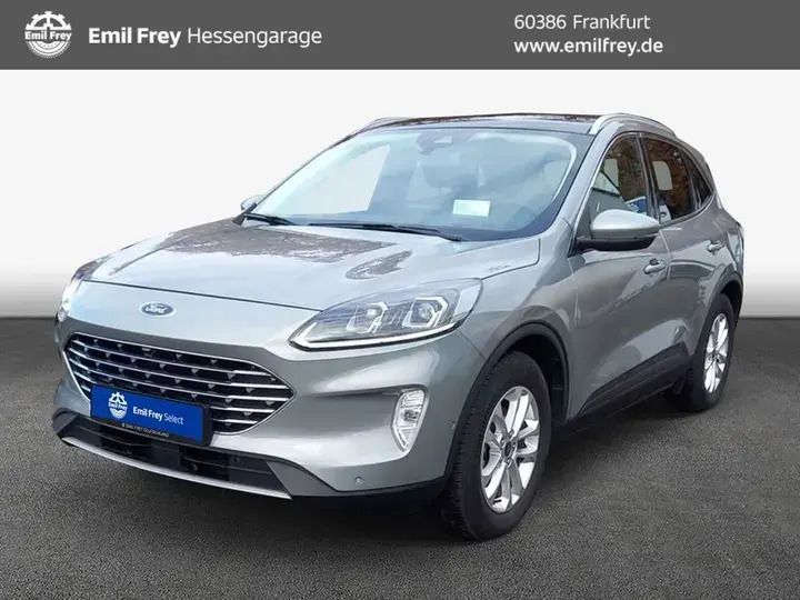 Solar silver metallic Gebraucht 2022 Ford Kuga Titanium X SUV | 22.950 € (Fairer Preis) - Bild 1/4