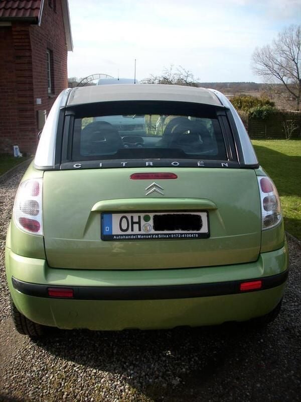 Gebraucht Citroën C3 Pluriel 73 PS (53 kW) 2003 Grün metallic Cabrio